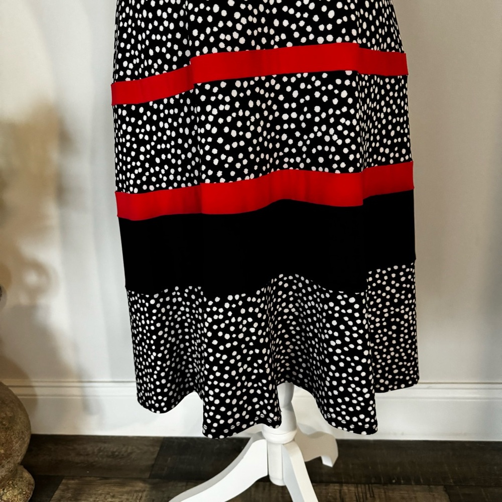 Anne Klein Black, Pink & White Dress - Picture 7 of 10